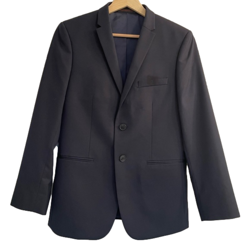 Boy’s 2pc Slim Fit 1670 Navy Suit 16/ 29 Men